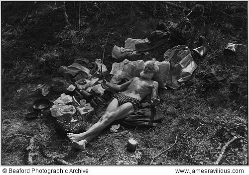 John Bennett, traveller, Addisford, Dolton, Devon, England, 1980